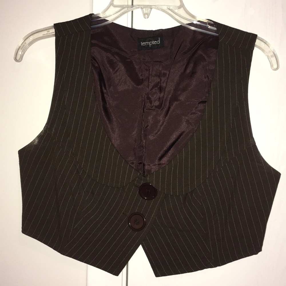 Crop top vest